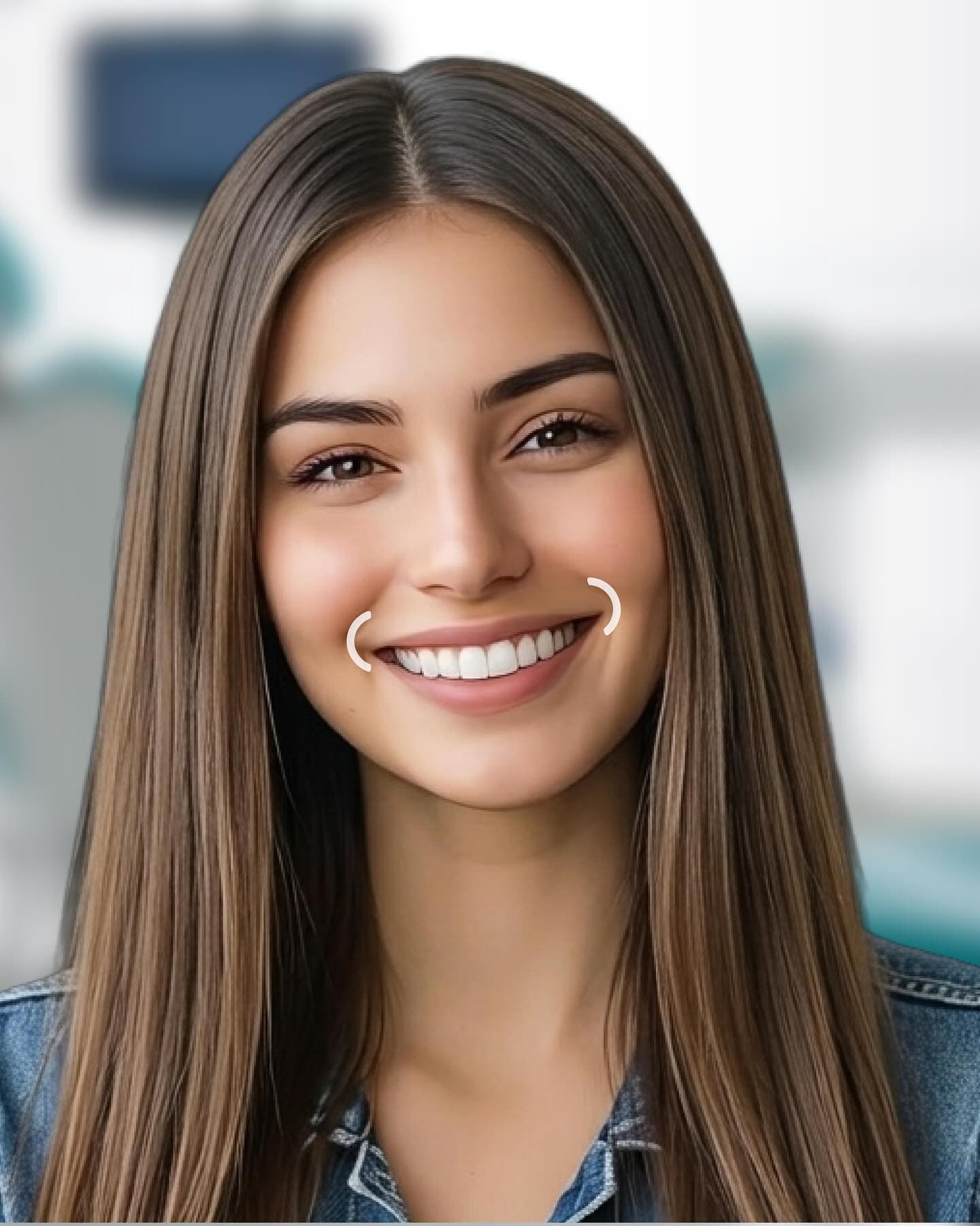 Sonrisa natural tras ordenar presupuesto y tratamiento dental
